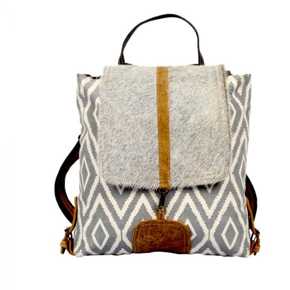 myra bag cowhide backpack